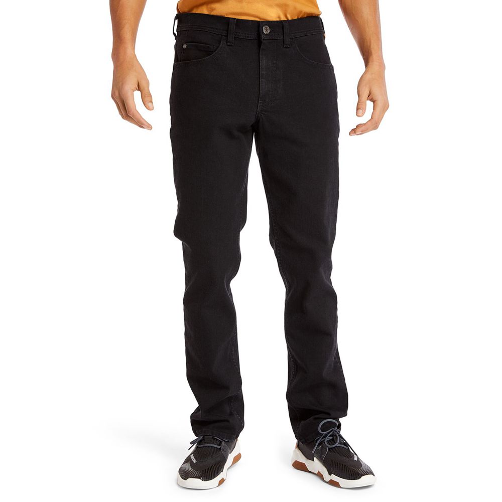 Pantalones Timberland Hombre Sargent Lake Slim Fit Denim Negras - Chile LBJ-527948